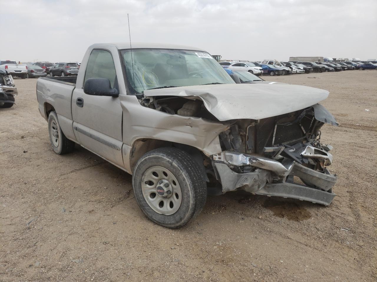 GMC NEW SIERRA 2007 with VIN 1GTEC14XX7Z190230 - Photo from auction