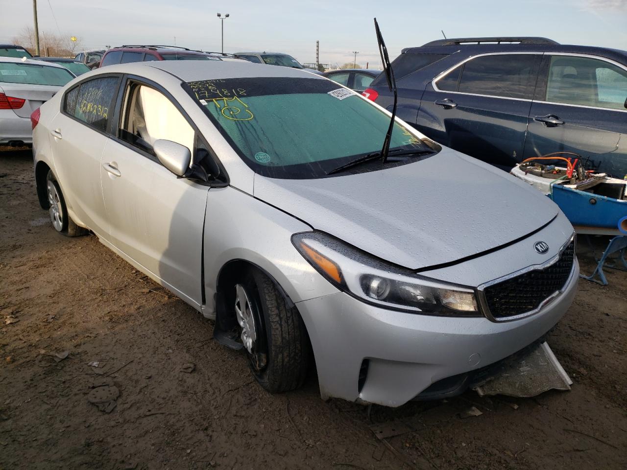 KIA FORTE LX 2018 with VIN 3KPFL4A71JE174818 - Photo from auction