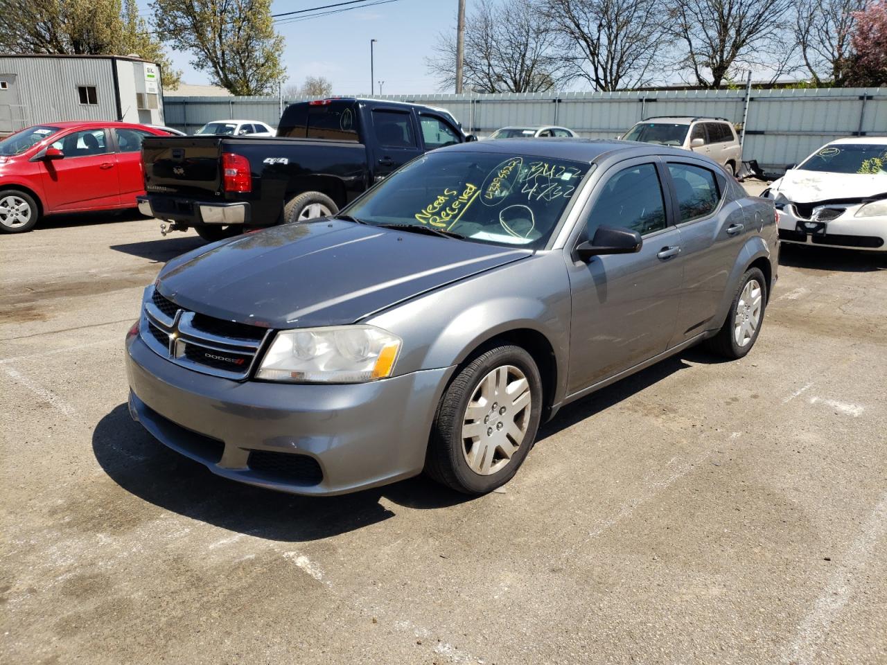 Photo 2 from auction – 2013 DODGE AVENGER SE with VIN 1C3CDZABXDN753859