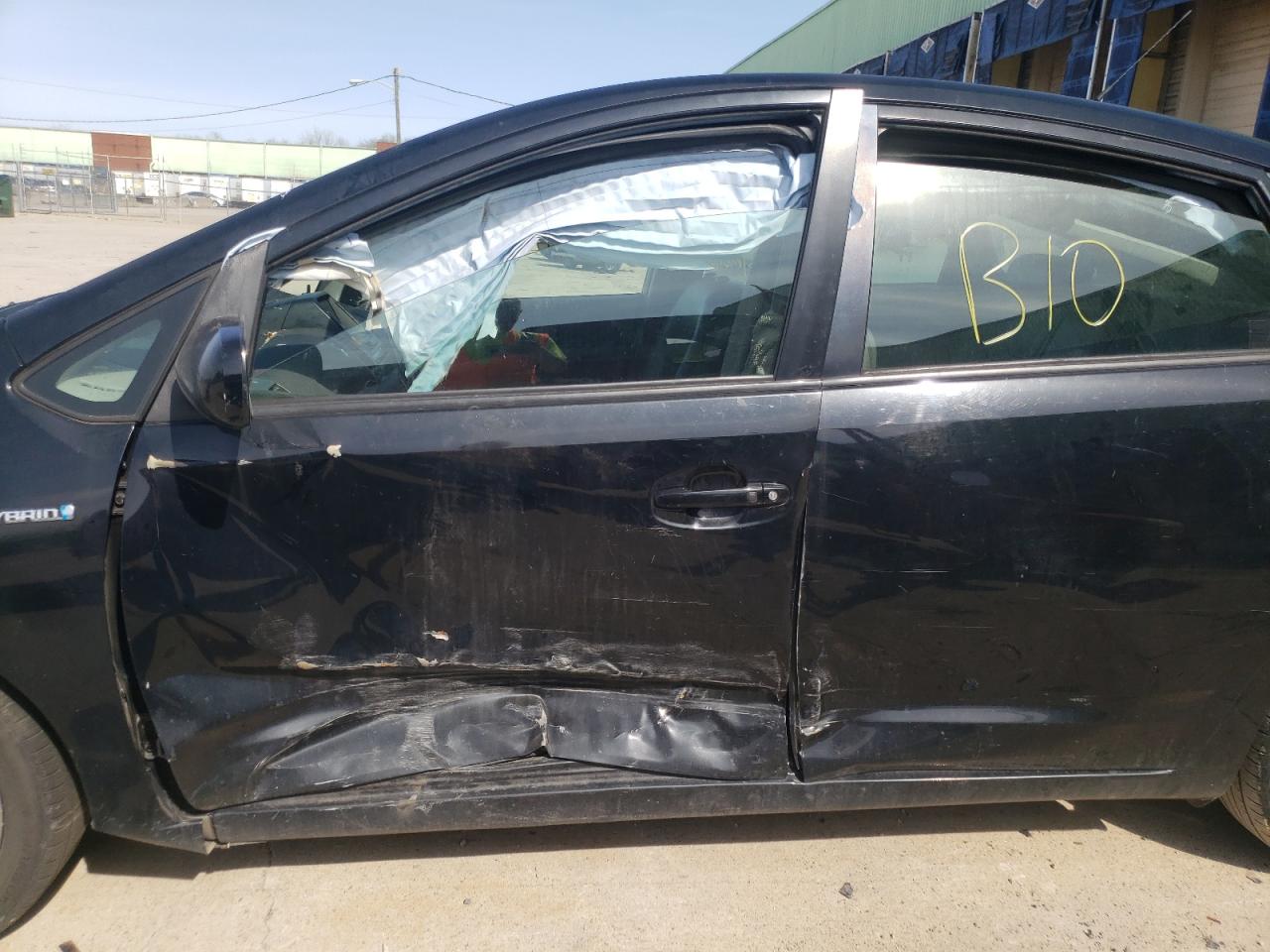 Photo 9 from auction – 2008 TOYOTA PRIUS with VIN JTDKB20U283461289