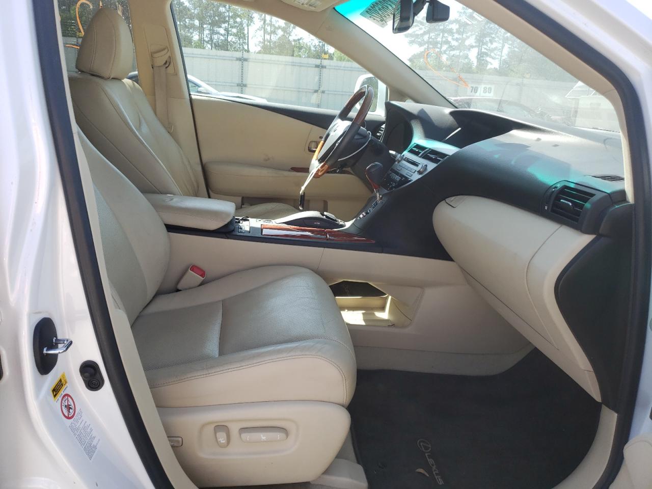 Photo 5 from auction – 2010 LEXUS RX 350 with VIN 2T2ZK1BA4AC023300