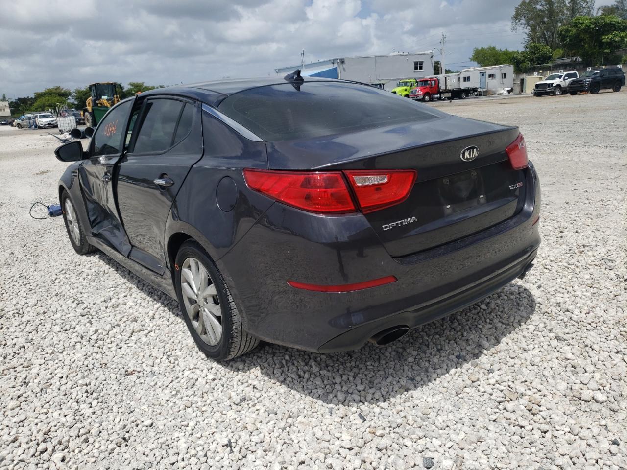 Photo 3 from auction – 2015 KIA OPTIMA EX with VIN 5XXGN4A71FG513042