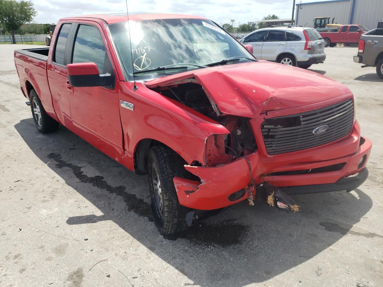 FORD F150 2007 with VIN 1FTRX12W27KD64963 - Photo from auction