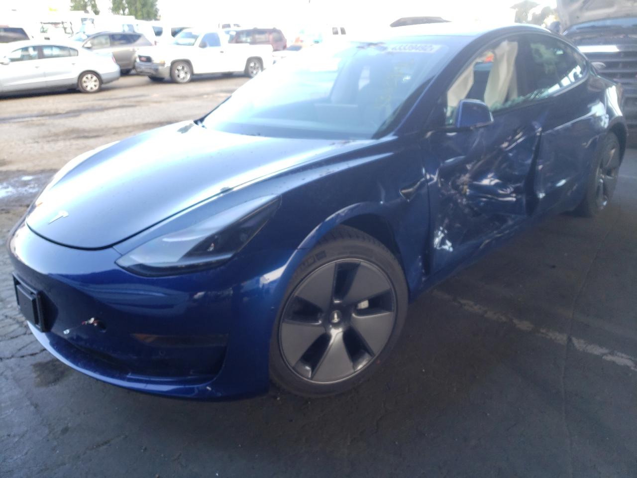 Photo 2 from auction – 2021 TESLA MODEL 3 with VIN 5YJ3E1EA7MF079132