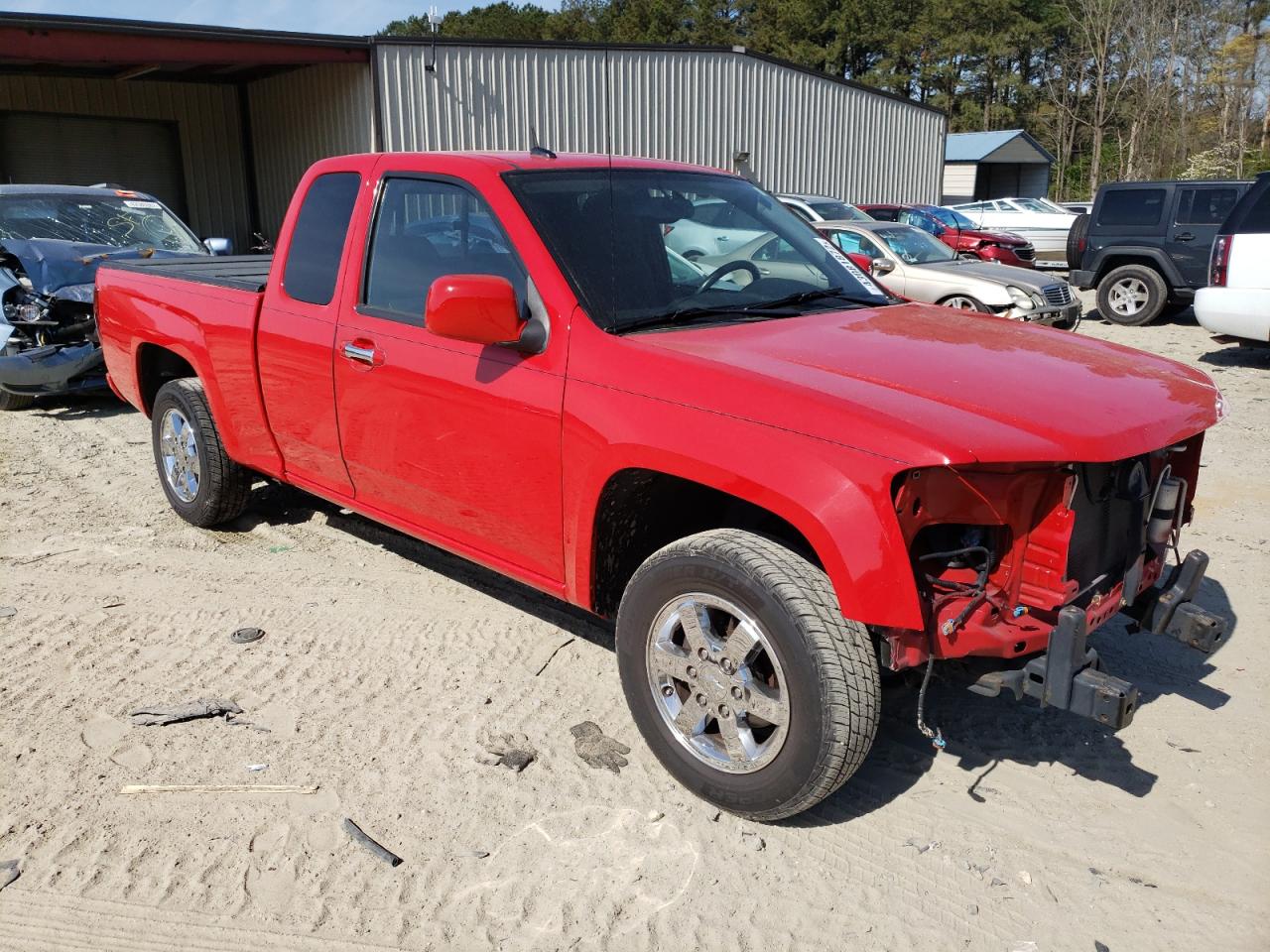 CHEVROLET COLORADO L 2012 with VIN 1GCESCF97C8135621 - Photo from auction