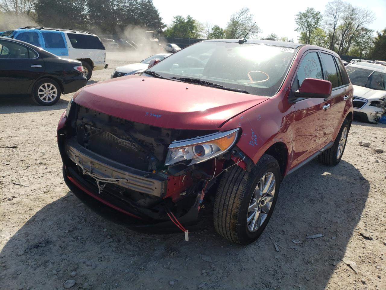 Photo 2 from auction – 2011 FORD EDGE SEL with VIN 2FMDK4JC7BBA38169