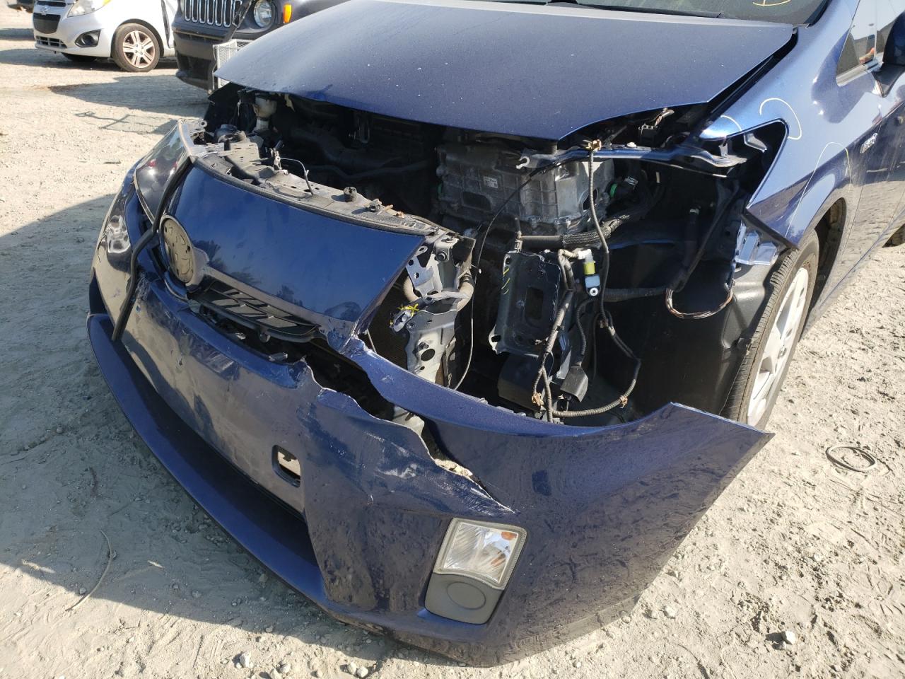 Photo 9 from auction – 2010 TOYOTA PRIUS with VIN JTDKN3DU9A0100947