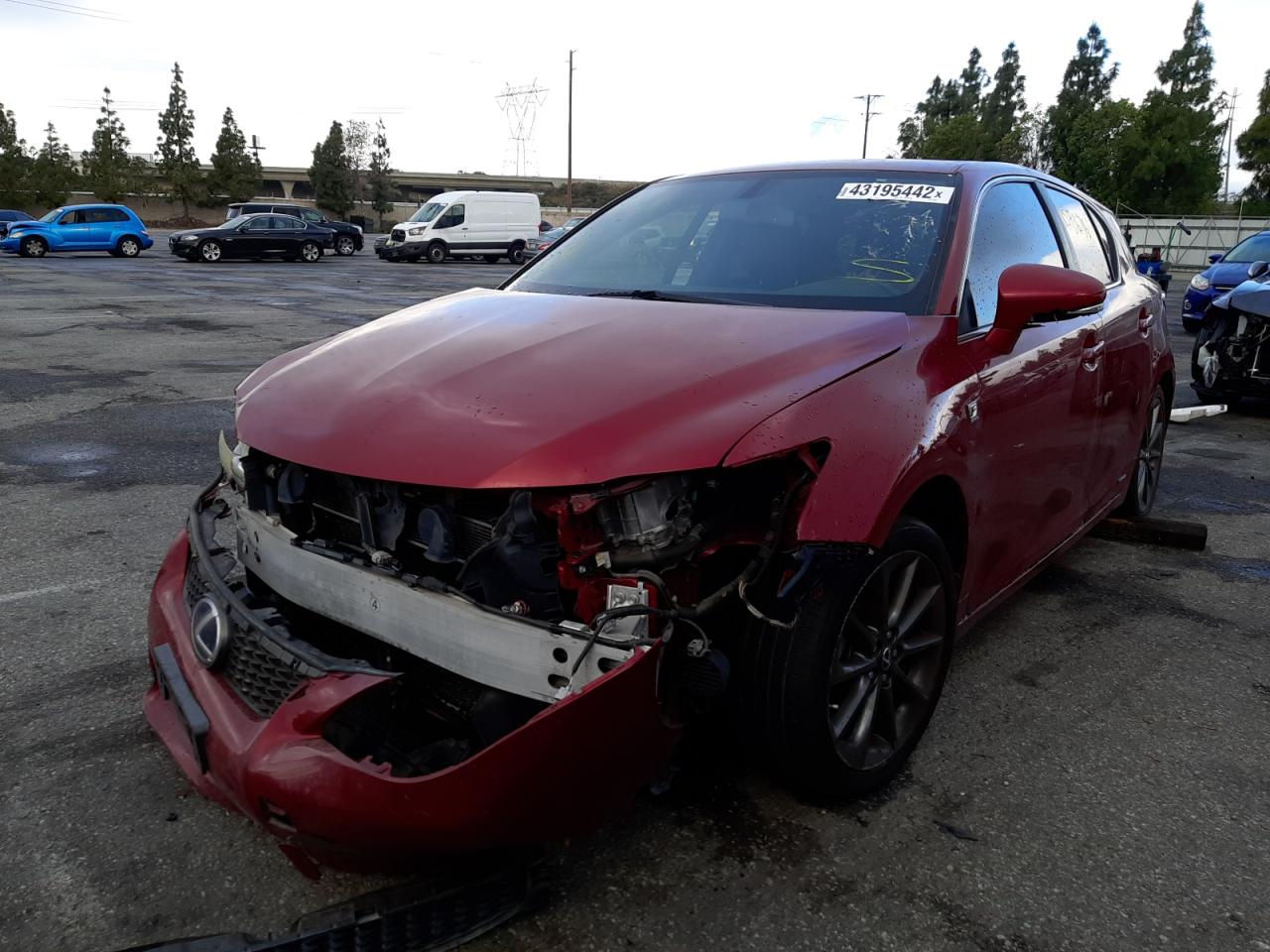 Photo 2 from auction – 2012 LEXUS CT 200 with VIN JTHKD5BH1C2050569