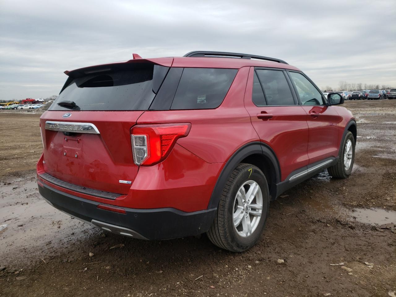 Photo 4 from auction – 2020 FORD EXPLORER X with VIN 1FMSK8DH4LGC42976