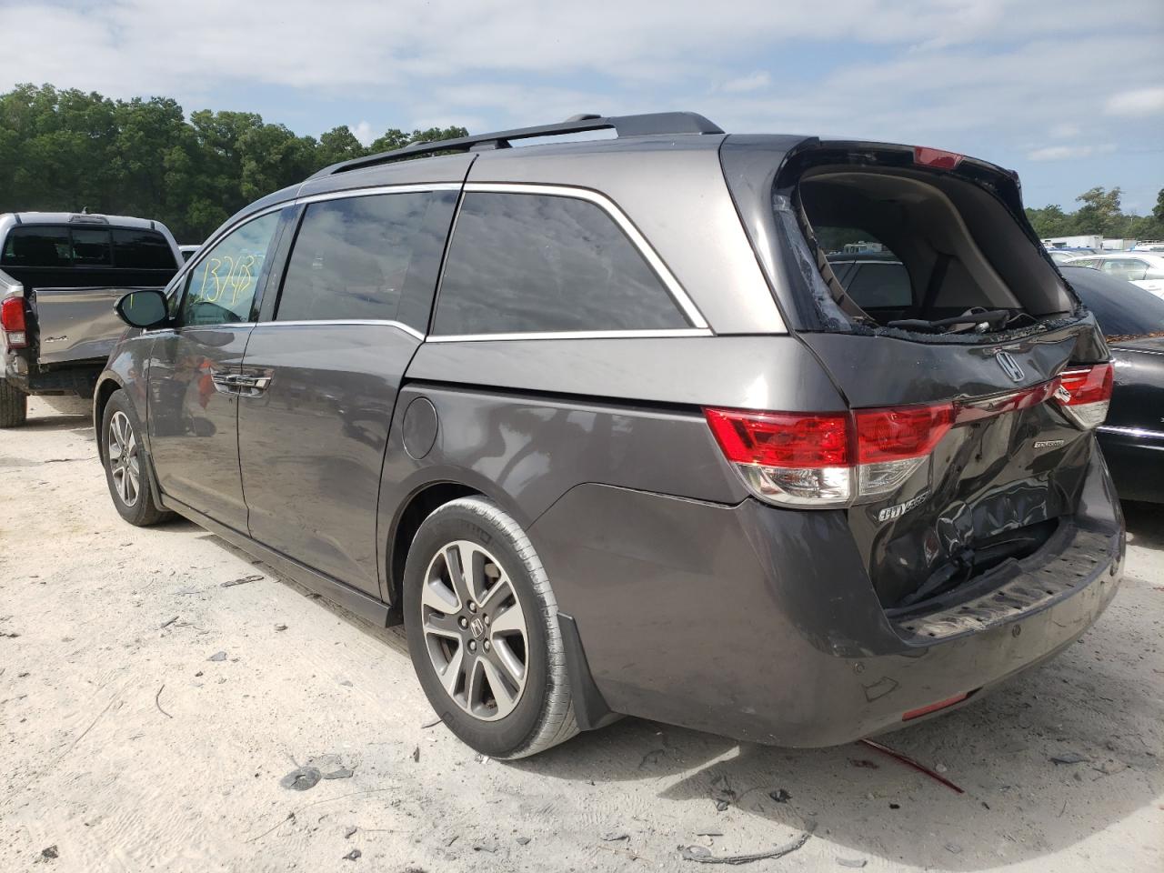 Photo 3 from auction – 2015 HONDA ODYSSEY TO with VIN 5FNRL5H99FB084635