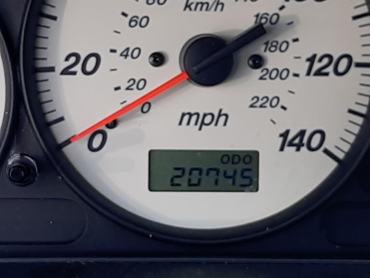 Photo 8 from auction – 2002 MAZDA PROTEGE PR with VIN JM1BJ245X21455023