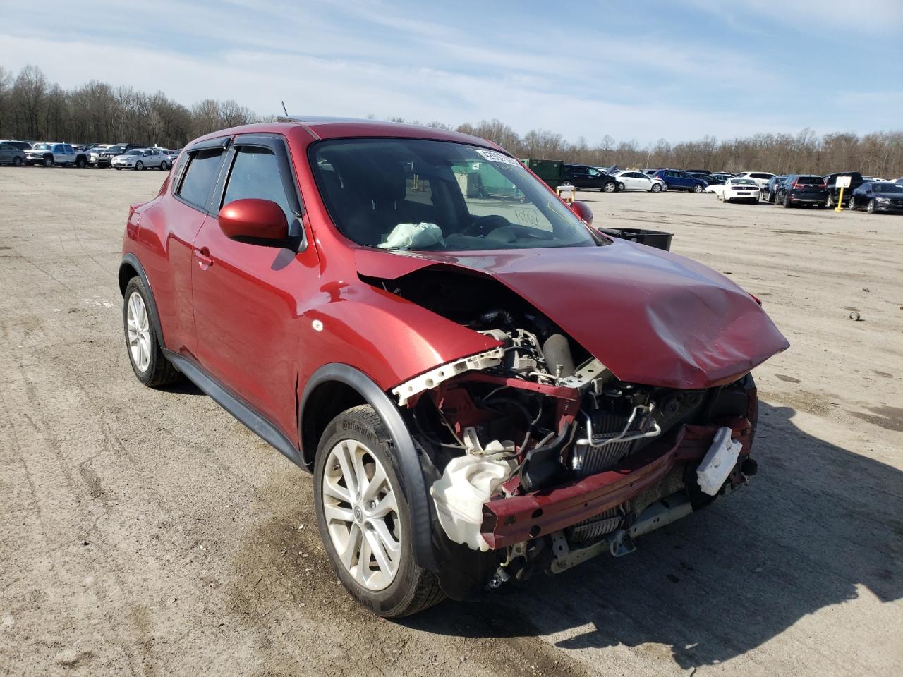 NISSAN JUKE S 2013 with VIN JN8AF5MV8DT211154 - Photo from auction