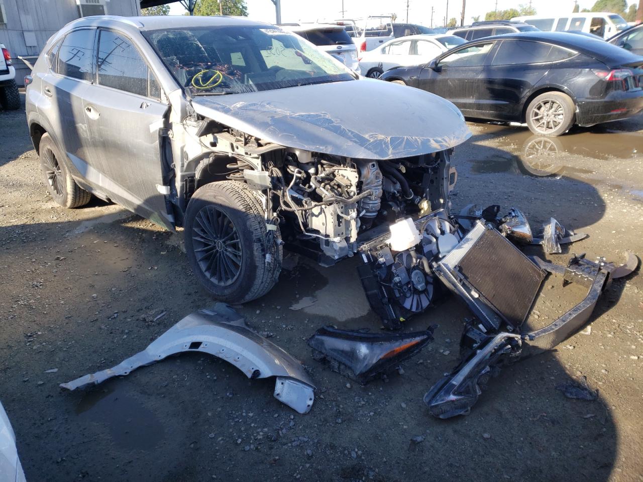LEXUS NX 300 BAS 2021 with VIN JTJDARBZ3M2190253 - Photo from auction