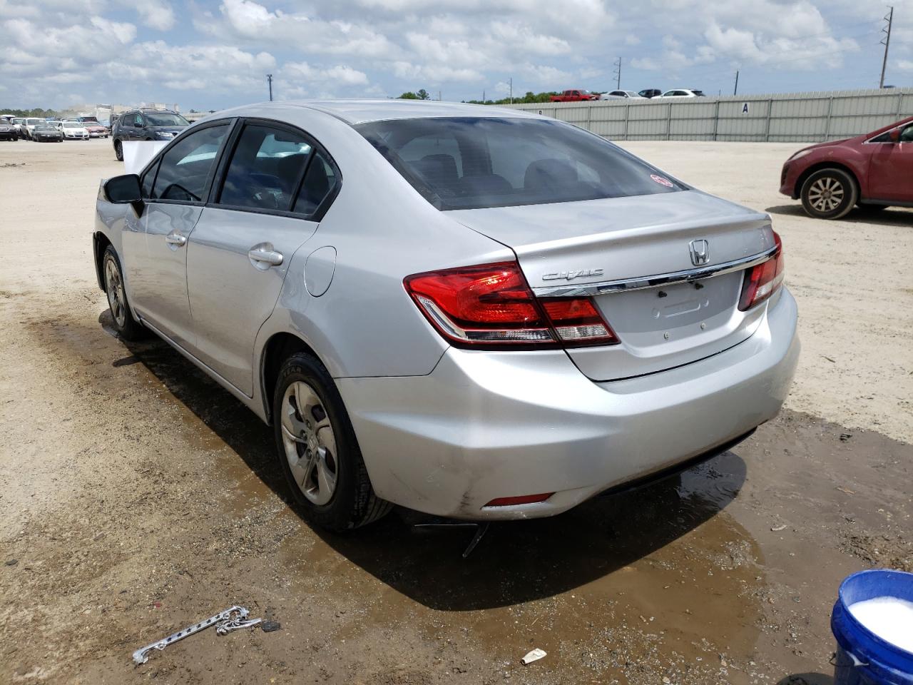Photo 3 from auction – 2014 HONDA CIVIC LX with VIN 19XFB2F53EE052899