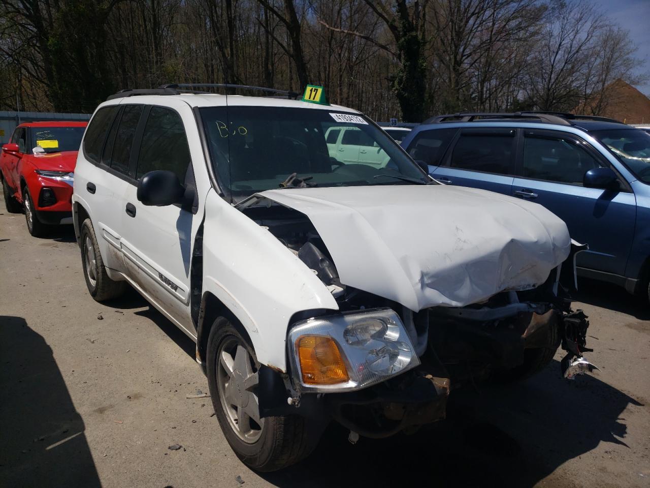 GMC ENVOY 2003 with VIN 1GKDT13S032107591 - Photo from auction