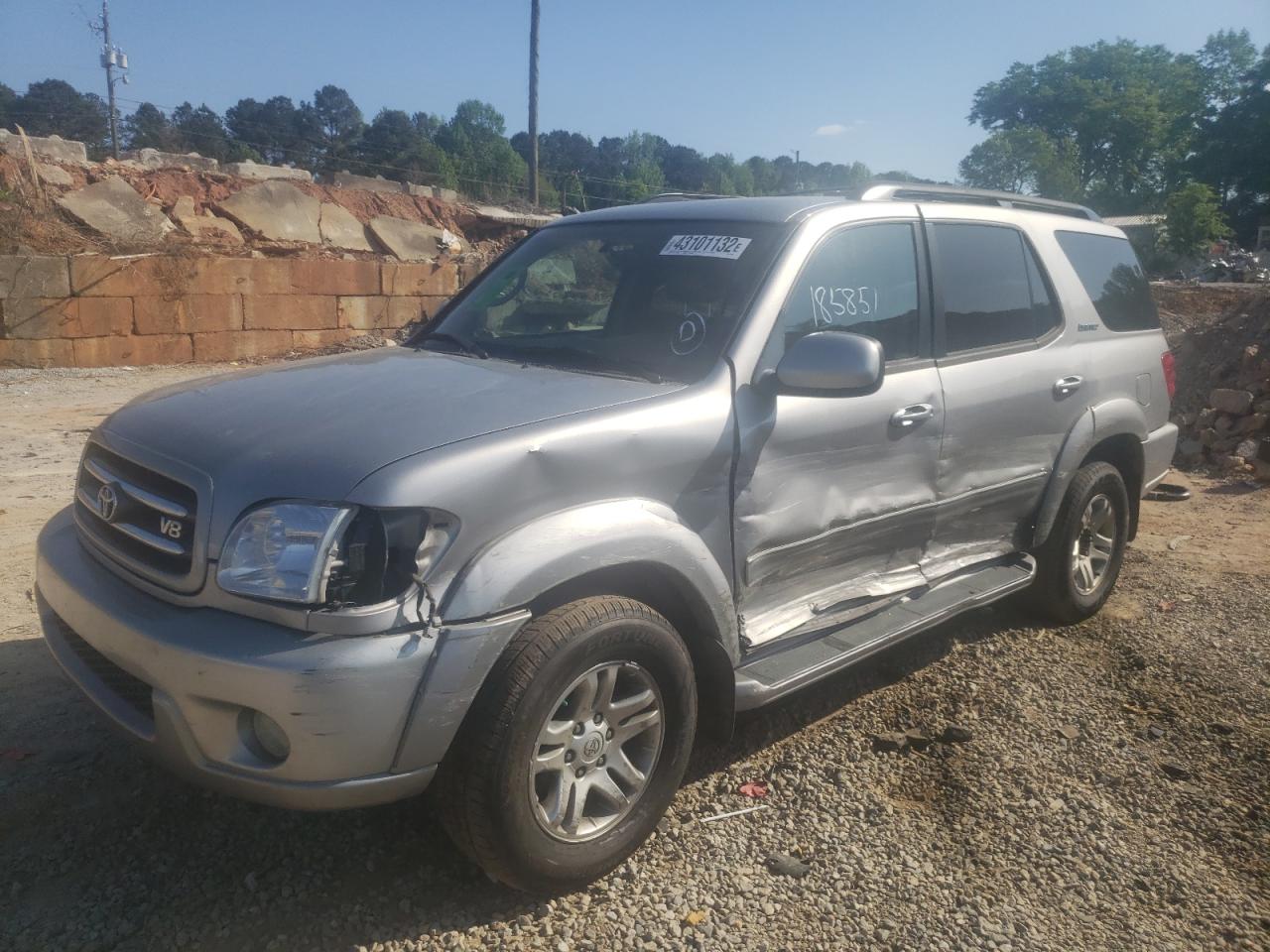 Photo 2 from auction – 2003 TOYOTA SEQUOIA LI with VIN 5TDZT38A53S155402