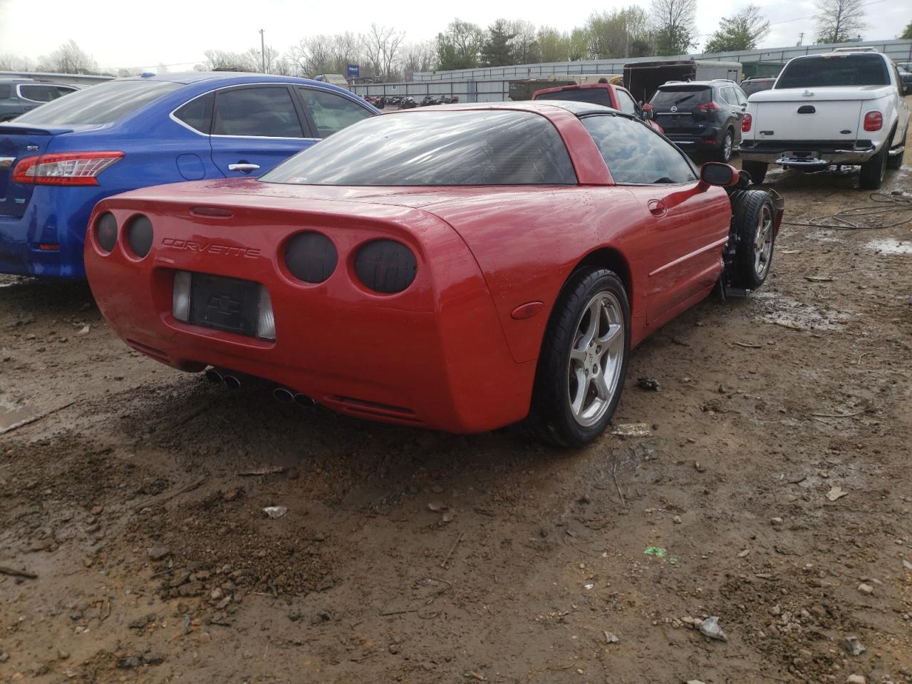 Photo 4 from auction – 2002 CHEVROLET CORVETTE with VIN 1G1YY22G225116395