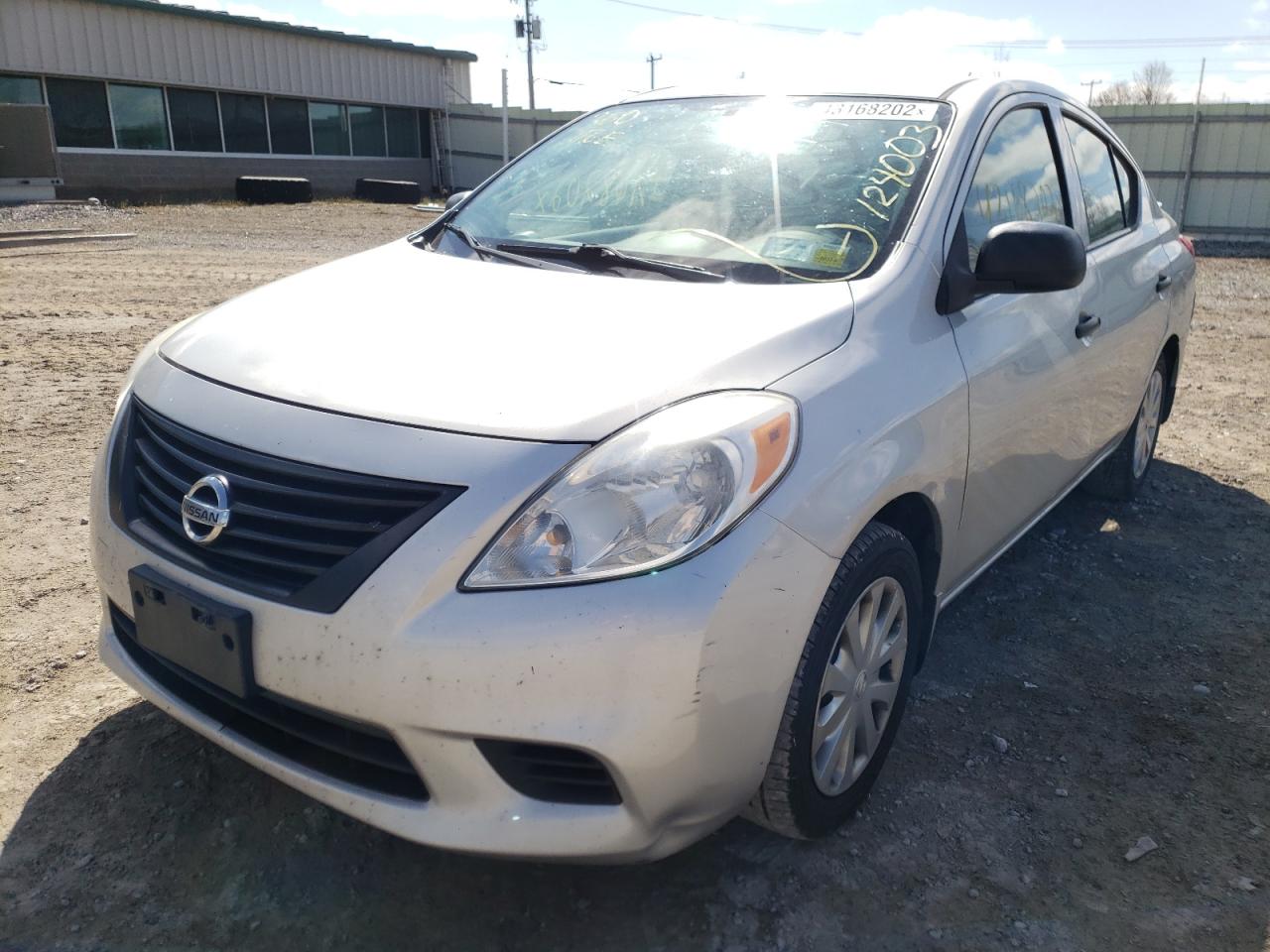 Photo 2 from auction – 2014 NISSAN VERSA S/S with VIN 3N1CN7AP4EL808240
