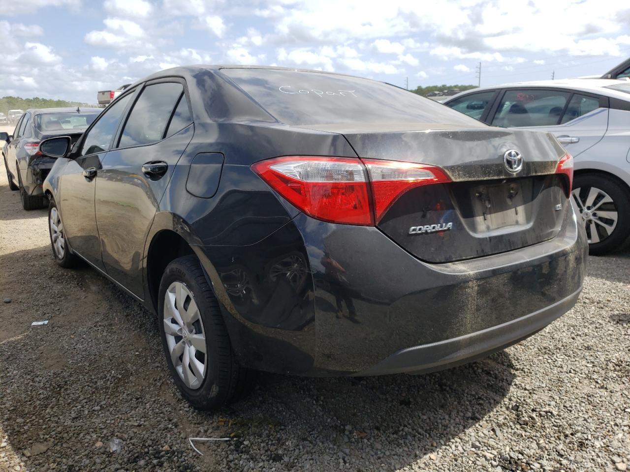 Photo 3 from auction – 2014 TOYOTA COROLLA L with VIN 5YFBURHE8EP111989