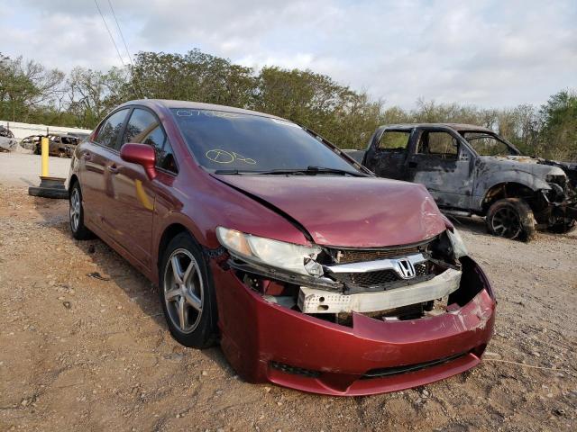 HONDA CIVIC LX 2010 with VIN 19XFA1F53AE078622 - Photo from auction