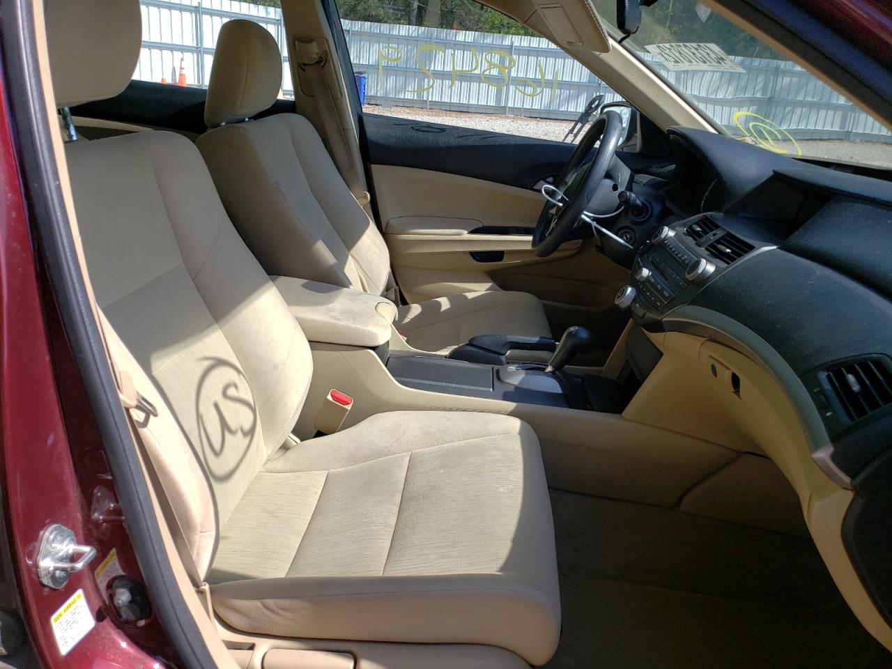 Photo 5 from auction – 2012 HONDA ACCORD LX with VIN 1HGCP2F3XCA195434