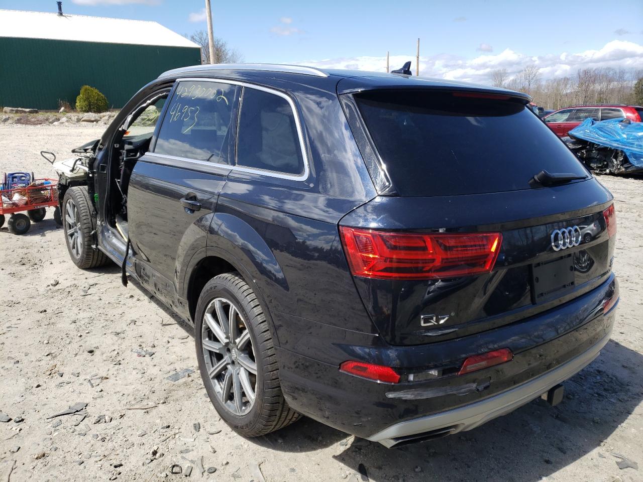 Photo 3 from auction – 2018 AUDI Q7 PREMIUM with VIN WA1LAAF77JD005379