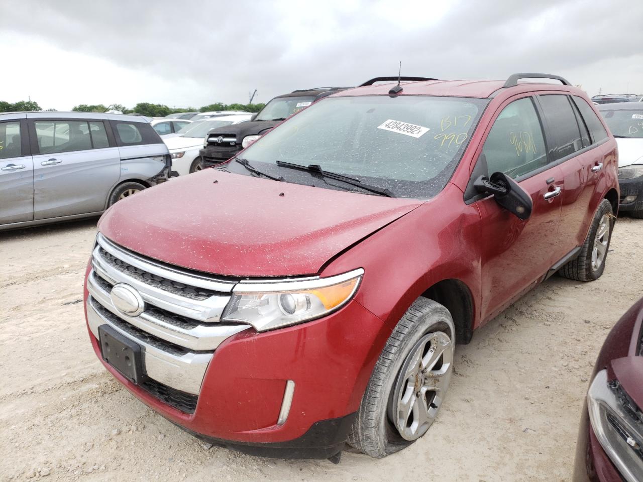 Photo 2 from auction – 2011 FORD EDGE SEL with VIN 2FMDK3JC6BBB17990