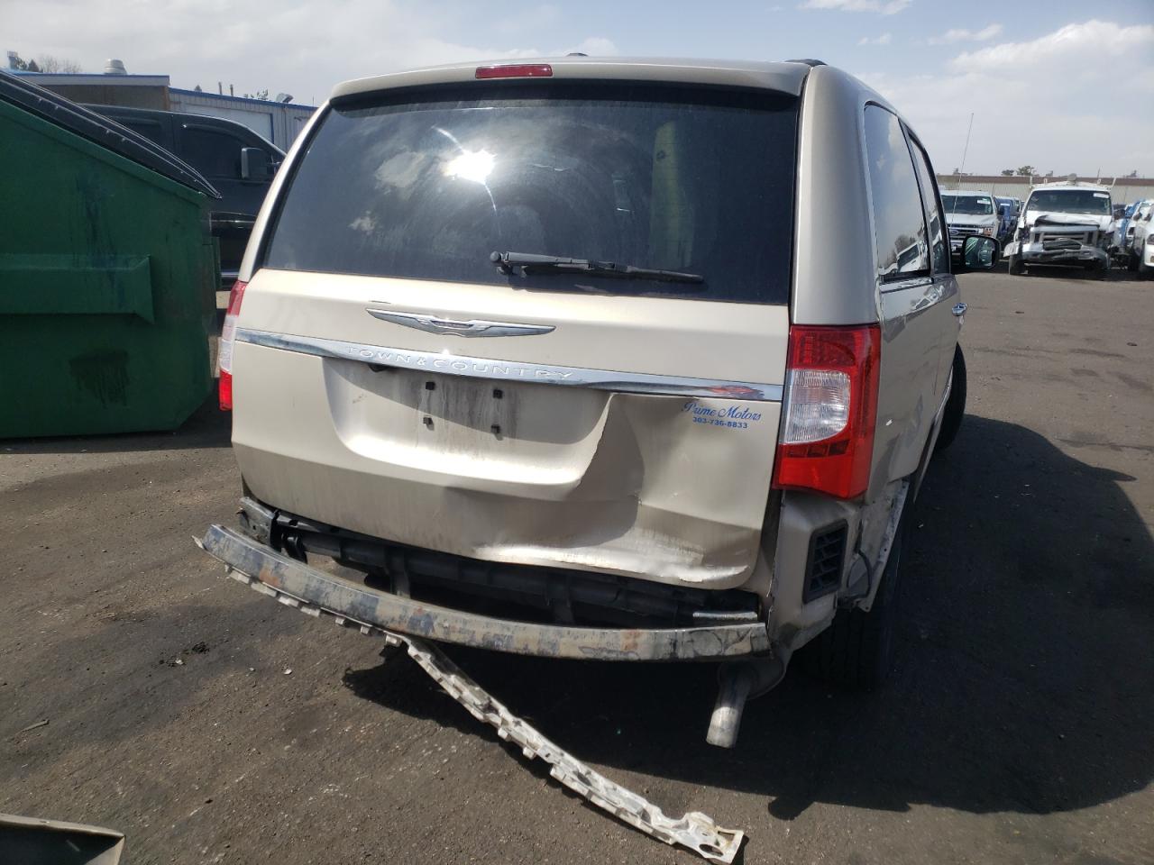 Photo 9 from auction – 2012 CHRYSLER TOWN & COU with VIN 2C4RC1CG3CR383939