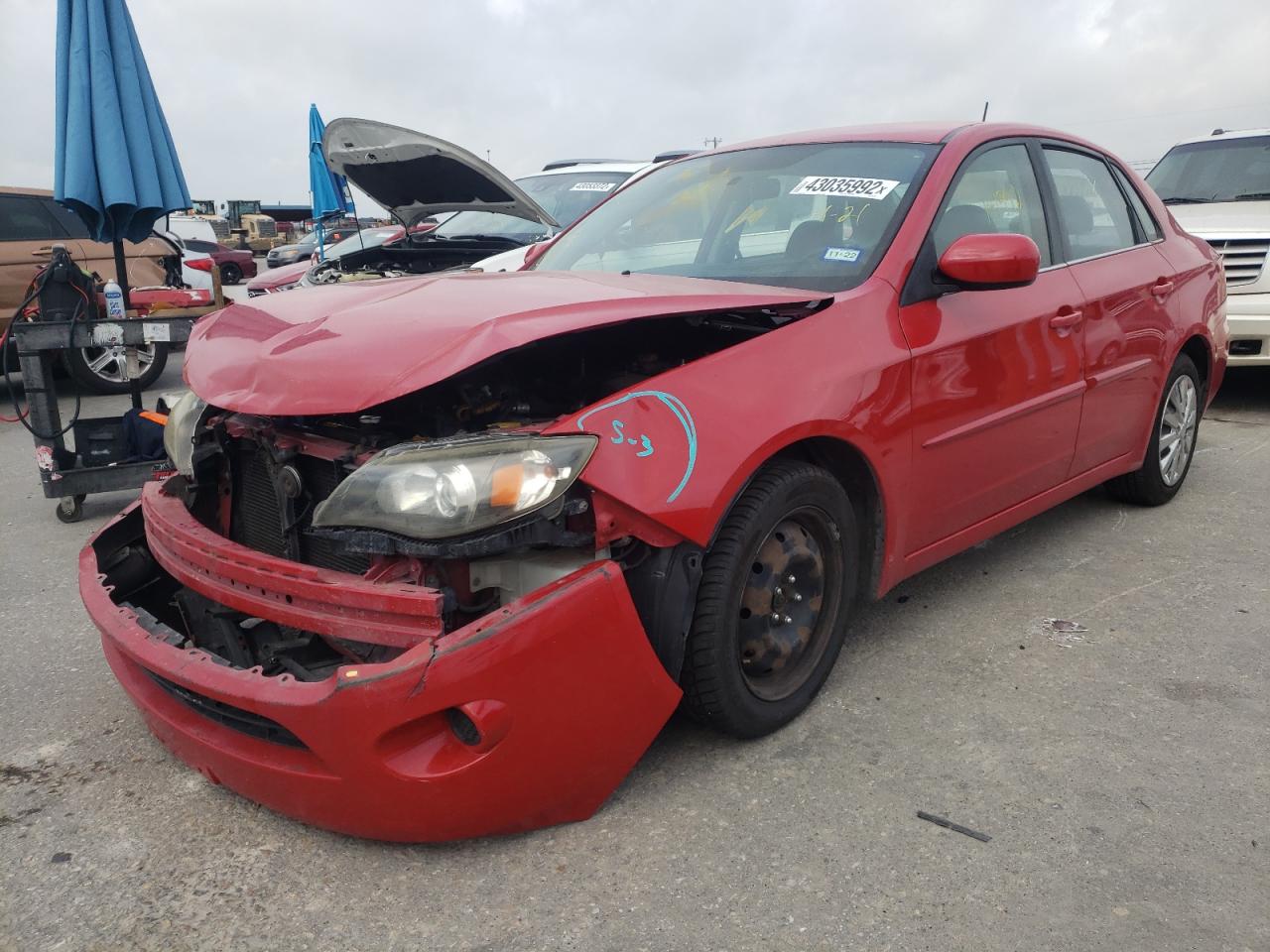 Photo 2 from auction – 2009 SUBARU IMPREZA 2. with VIN JF1GE61649H502763