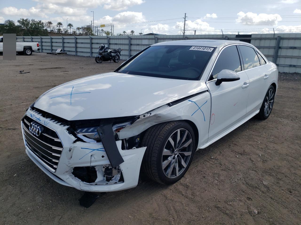 Photo 2 from auction – 2020 AUDI A4 PREMIUM with VIN WAUHMAF40LN013066