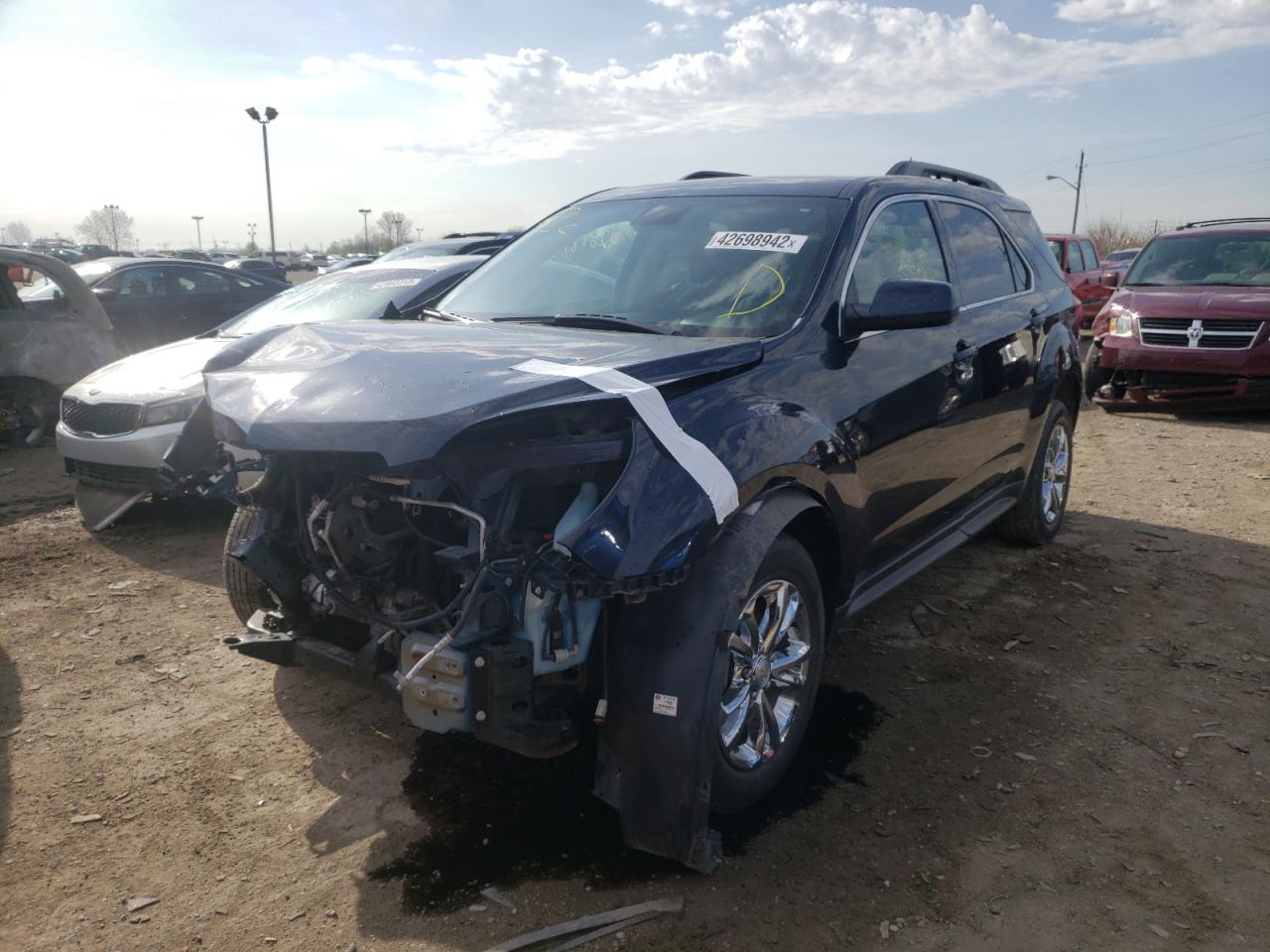 Photo 2 from auction – 2017 CHEVROLET EQUINOX LT with VIN 2GNALCEK7H1577719