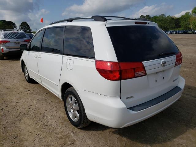 Photo 3 from auction – 2004 TOYOTA SIENNA CE with VIN 5TDZA23C04S118381