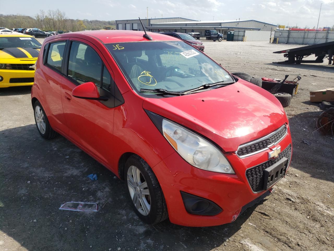 CHEVROLET SPARK LS 2014 with VIN KL8CB6S91EC474740 - Photo from auction