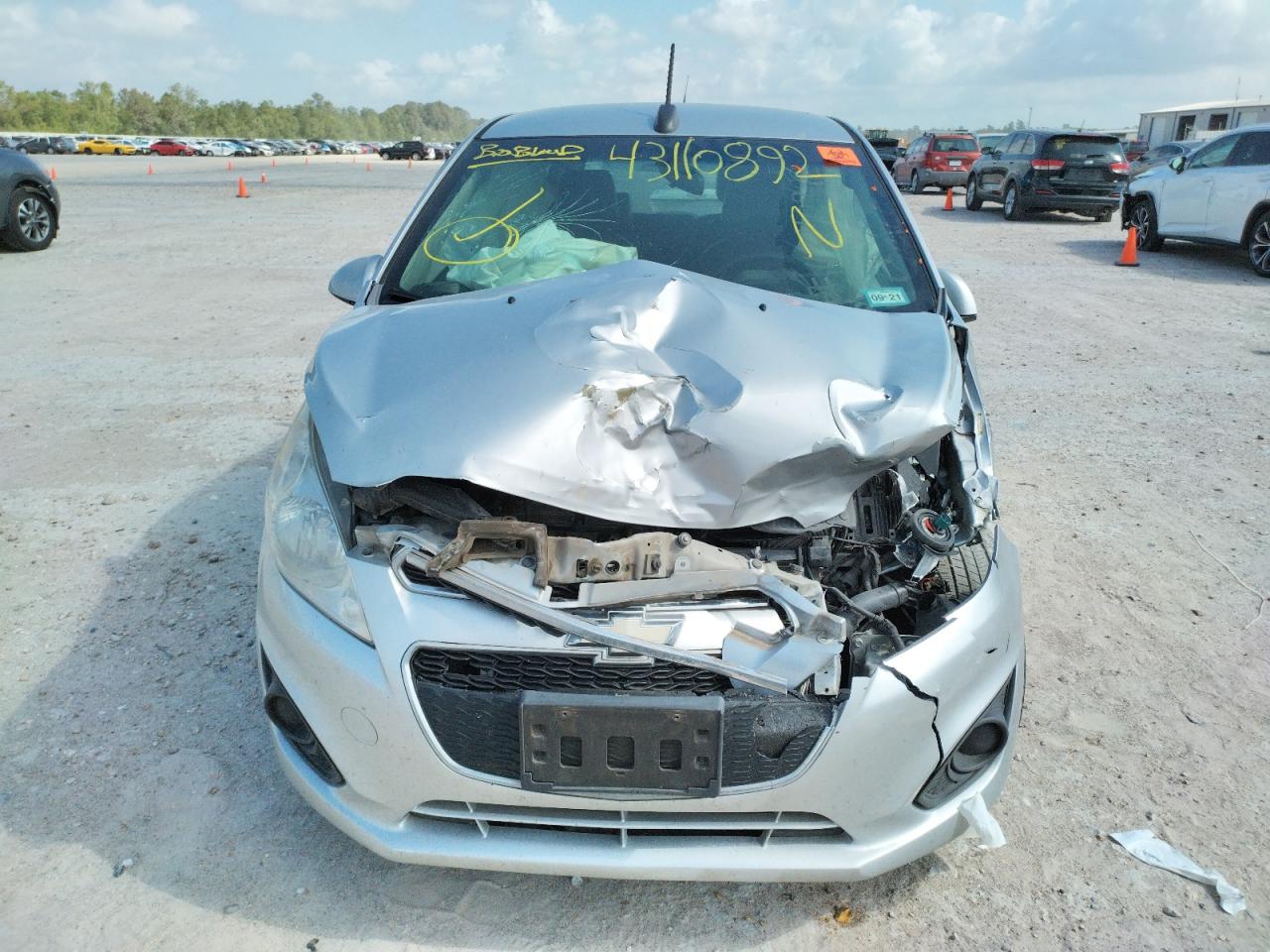Photo 9 from auction – 2015 CHEVROLET SPARK 1LT with VIN KL8CD6S92FC710033