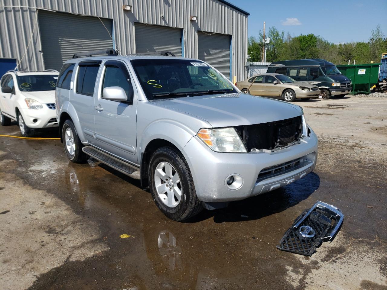 NISSAN PATHFINDER 2010 with VIN 5N1AR1NNXAC601805 - Photo from auction