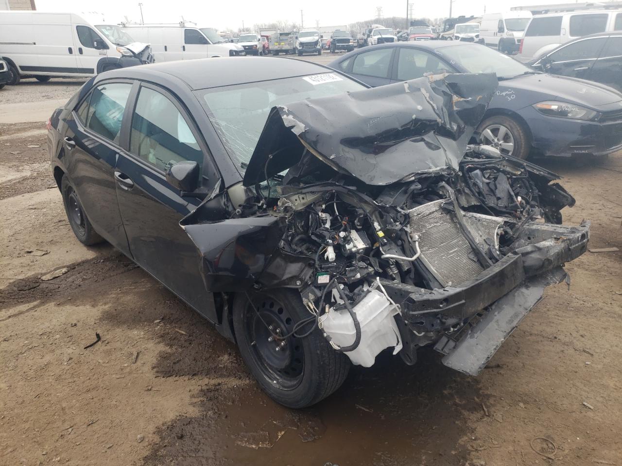 TOYOTA COROLLA L 2016 with VIN 2T1BURHE7GC646802 - Photo from auction