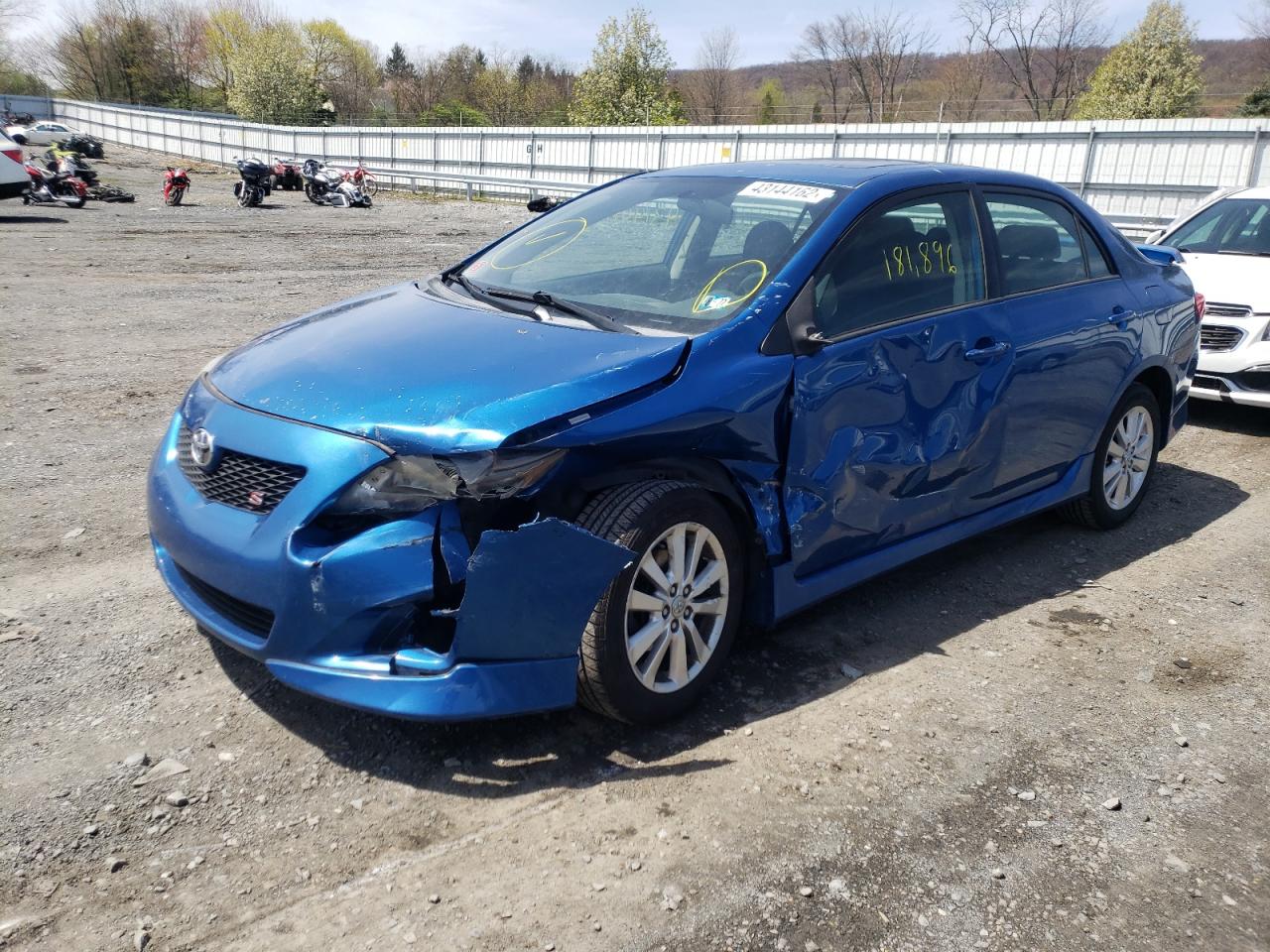 Photo 9 from auction – 2010 TOYOTA COROLLA BA with VIN 1NXBU4EE6AZ229734