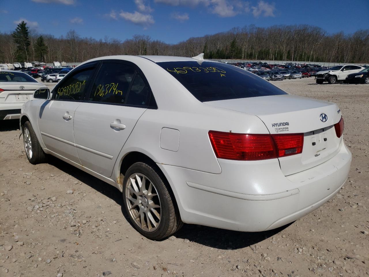 Photo 3 from auction – 2010 HYUNDAI SONATA GLS with VIN 5NPET4AC8AH659347