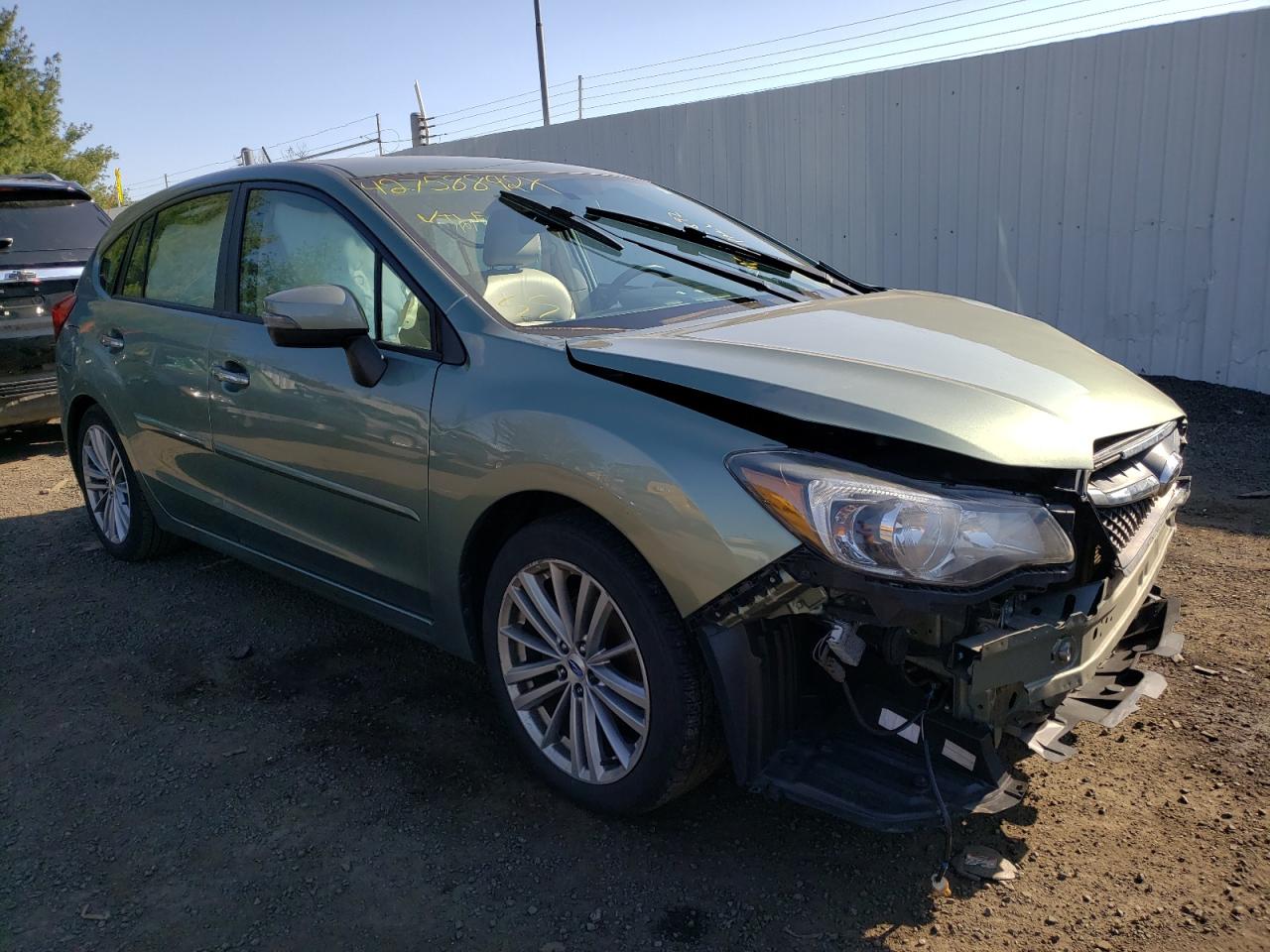 SUBARU IMPREZA LI 2015 with VIN JF1GPAM62FH209383 - Photo from auction