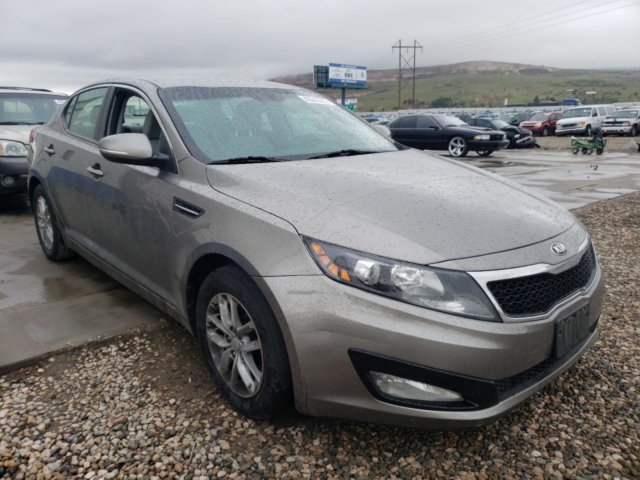 KIA OPTIMA LX 2013 with VIN 5XXGM4A79DG187426 - Photo from auction