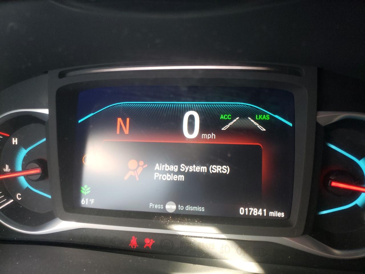 Photo 8 from auction – 2021 HONDA PILOT EXL with VIN 5FNYF6H55MB015346