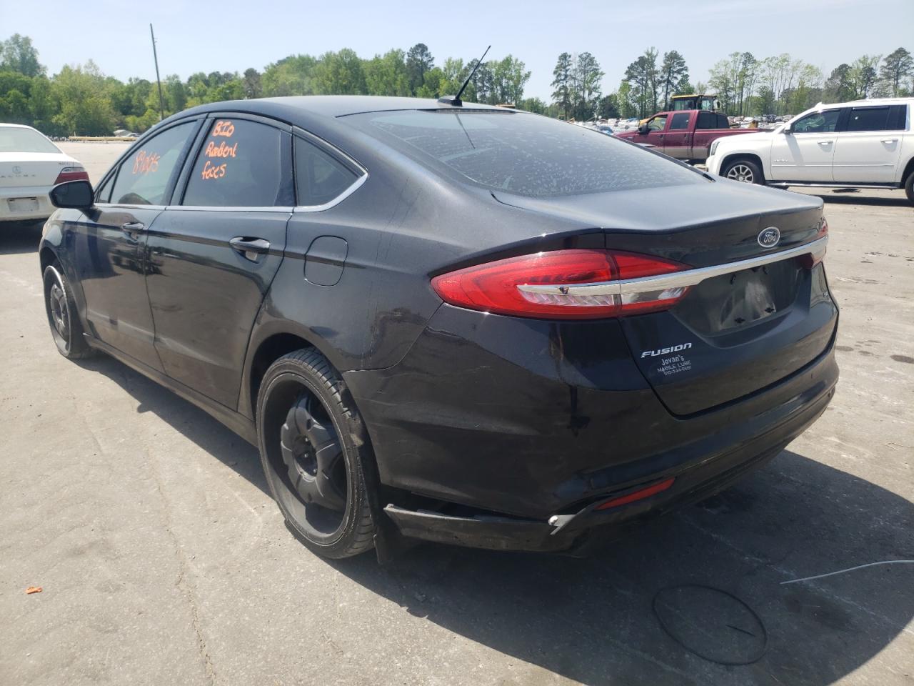 Photo 3 from auction – 2017 FORD FUSION SE with VIN 3FA6P0H73HR218863