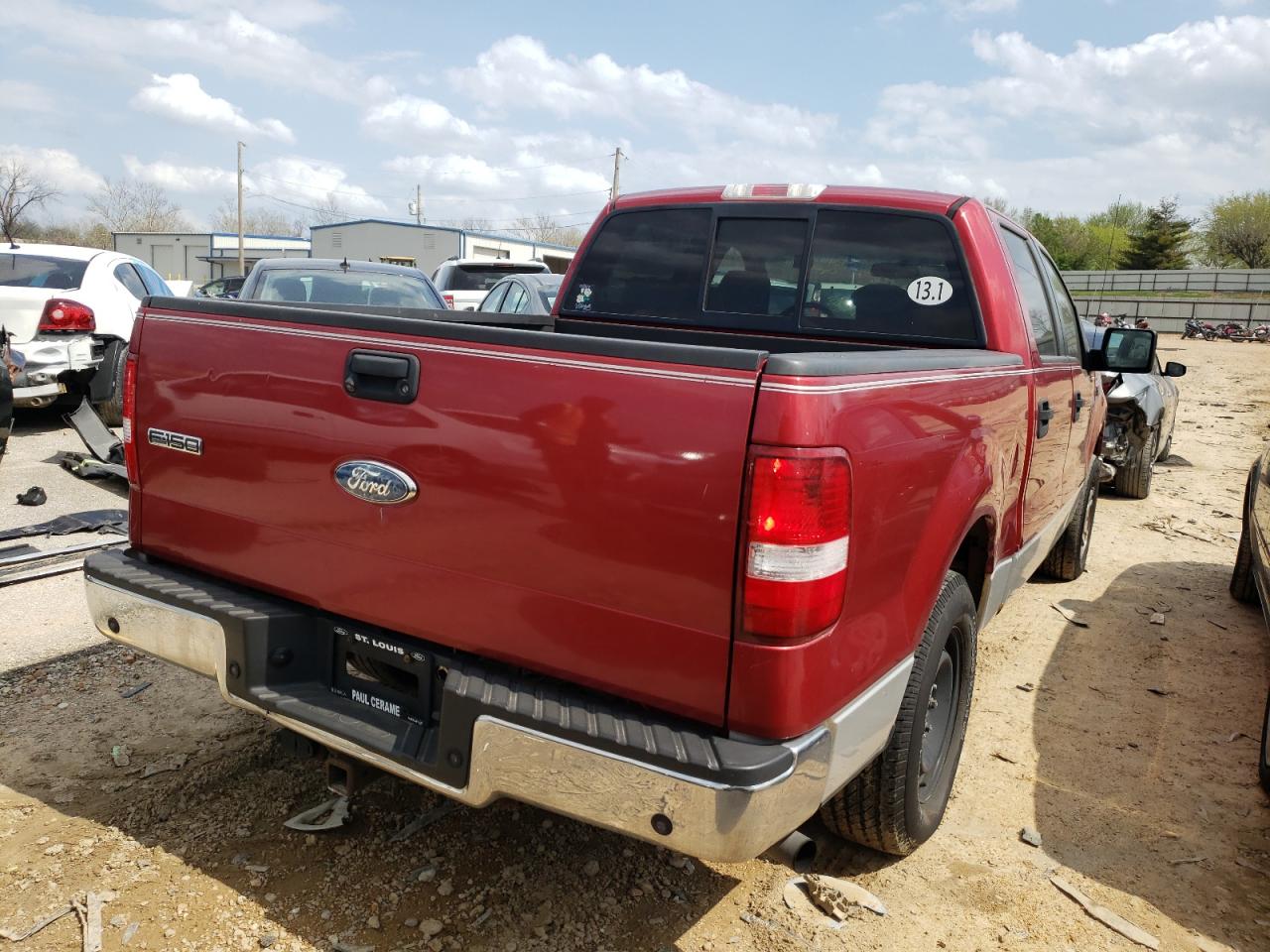 Photo 9 from auction – 2008 FORD F150 SUPER with VIN 1FTPW12V78KB70528