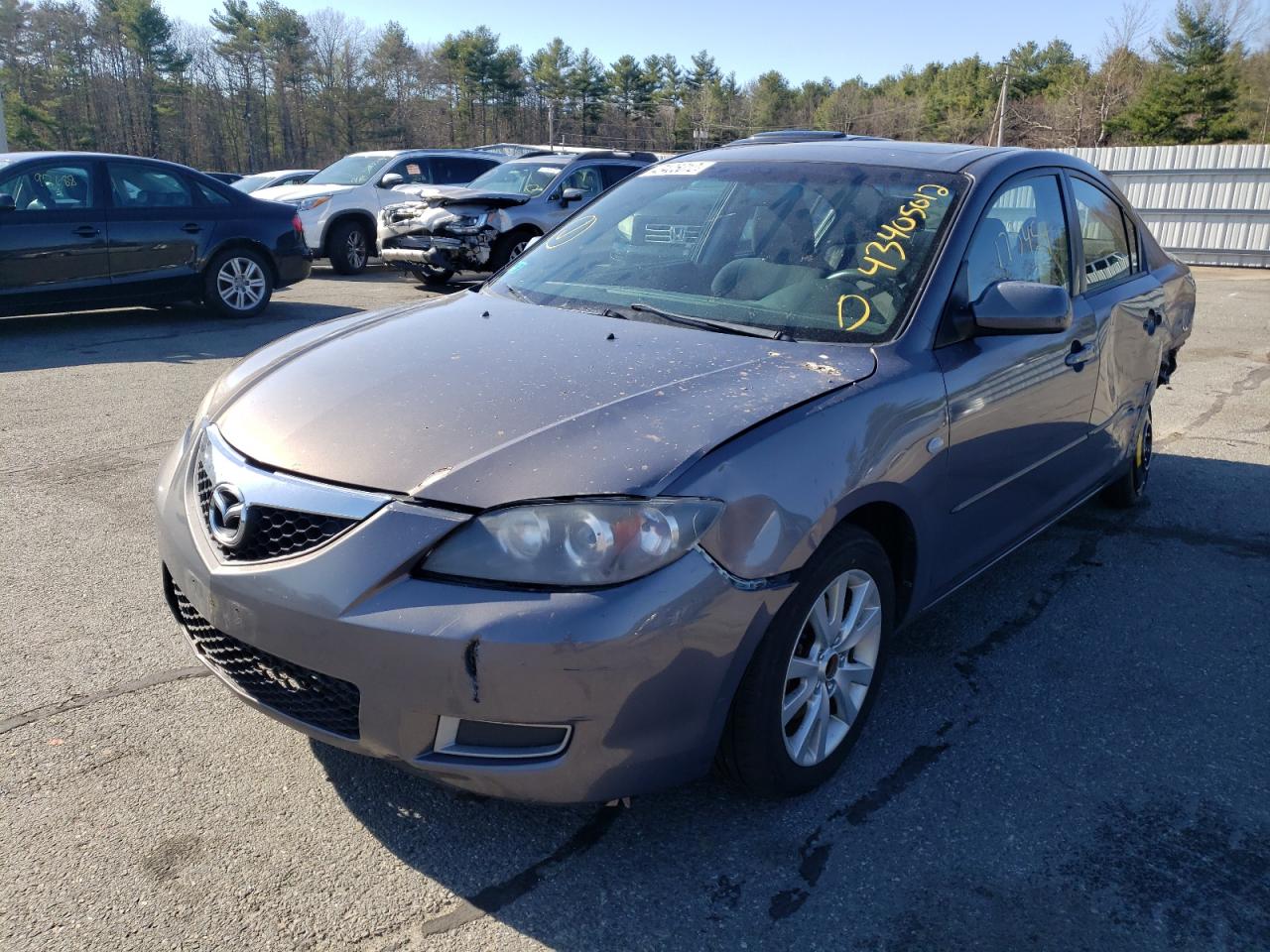 Photo 2 from auction – 2007 MAZDA 3 I with VIN JM1BK12F671600679