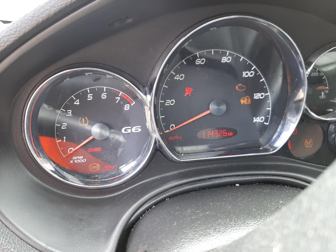 Photo 8 from auction – 2008 PONTIAC G6 VALUE L with VIN 1G2ZF57B584117690