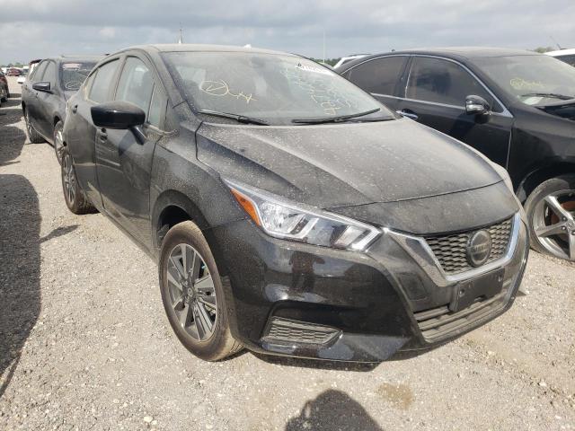NISSAN VERSA SV 2022 with VIN 3N1CN8EVXNL828023 - Photo from auction