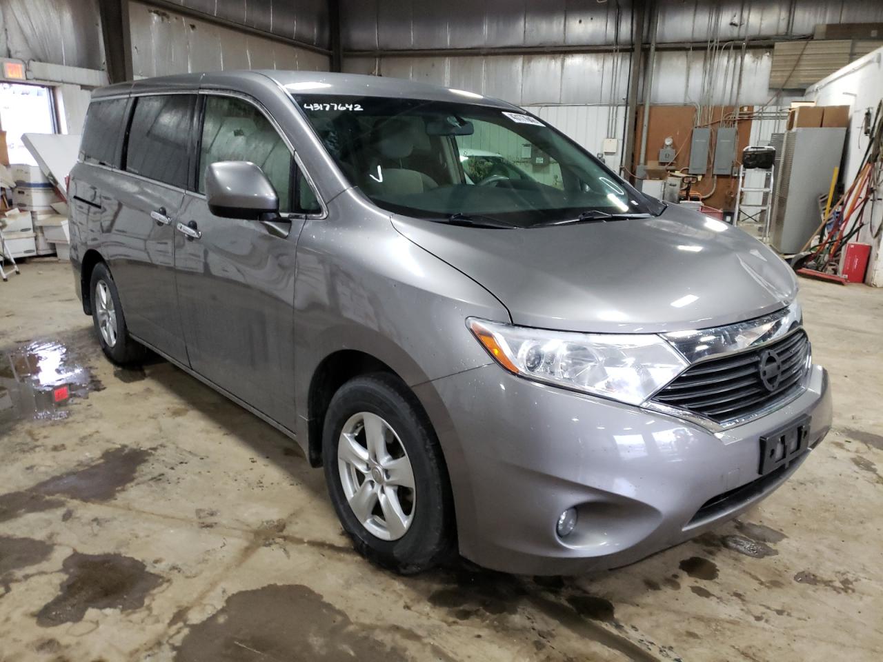 NISSAN QUEST S 2013 with VIN JN8AE2KP9D9070064 - Photo from auction