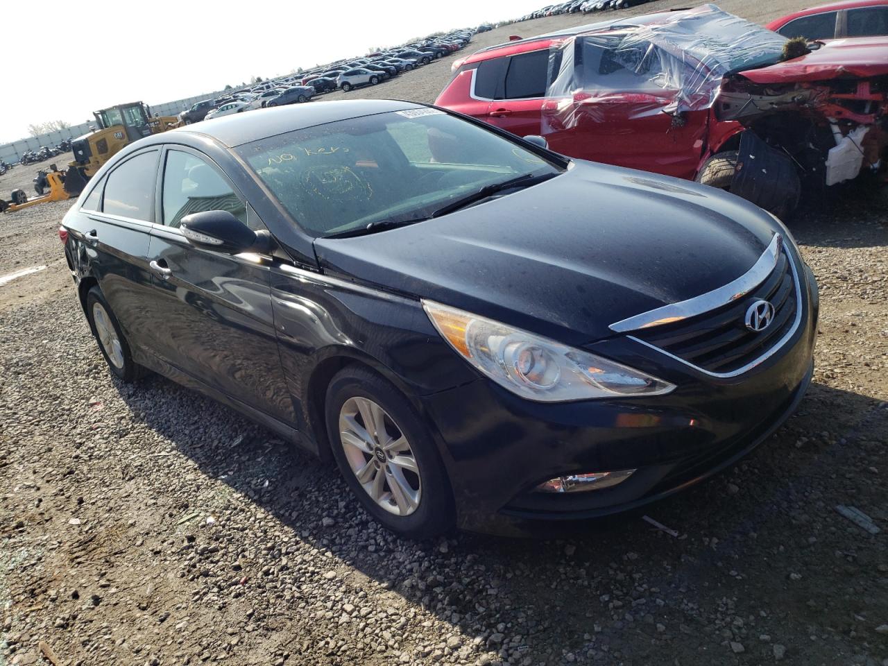 HYUNDAI SONATA GLS 2014 with VIN 5NPEB4AC3EH834256 - Photo from auction