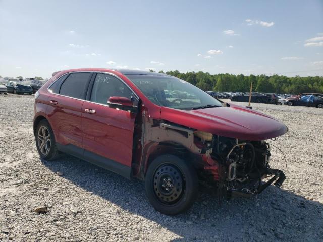 FORD EDGE TITAN 2016 with VIN 2FMPK3K98GBB83349 - Photo from auction