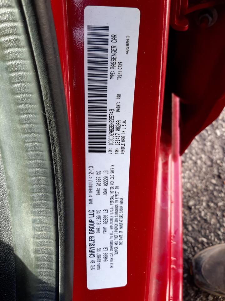 Photo 10 from auction – 2014 DODGE AVENGER SE with VIN 1C3CDZAB2EN225749